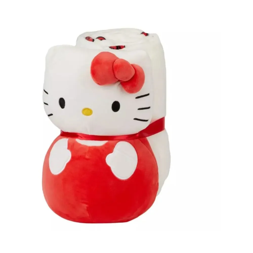 Hello Kitty Pillow and Throw set